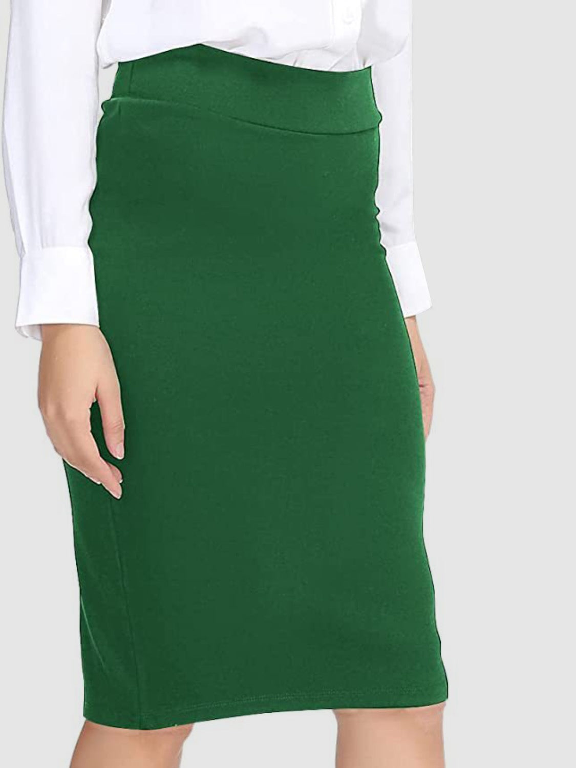 High Waist Wrap Skirt