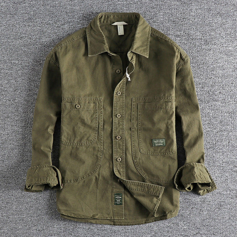 Men's Casual Shirt Coat