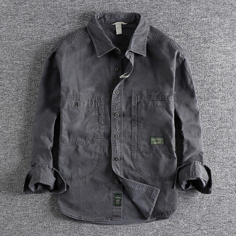 Men's Casual Shirt Coat