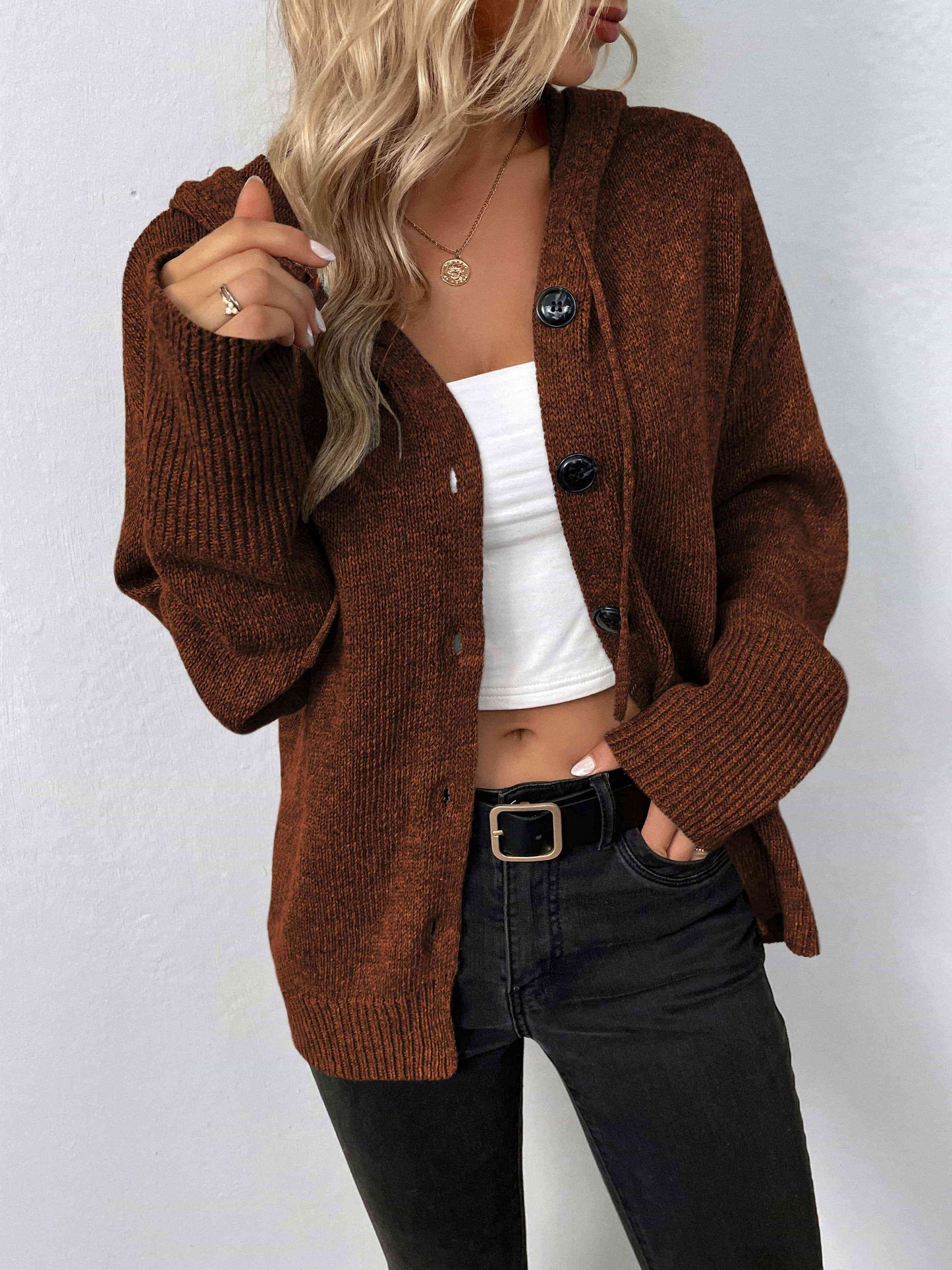 Women's Button-Down Sweater