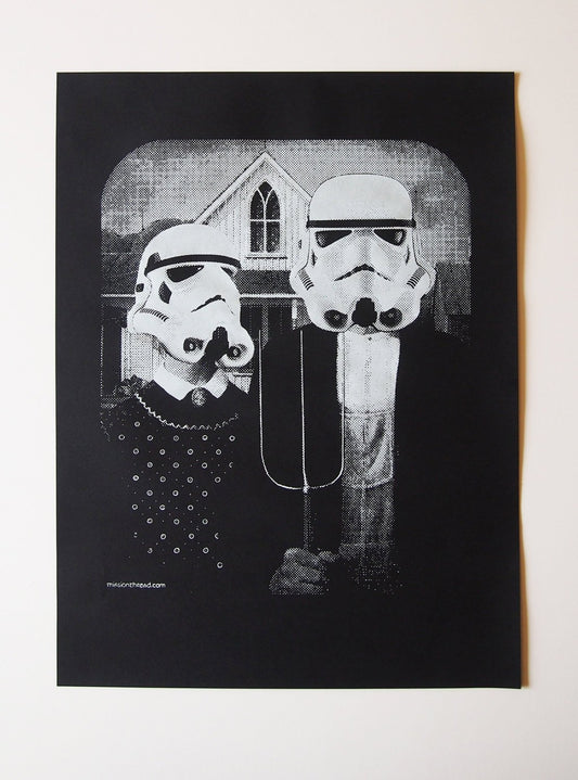 Star Wars American Gothic Poster