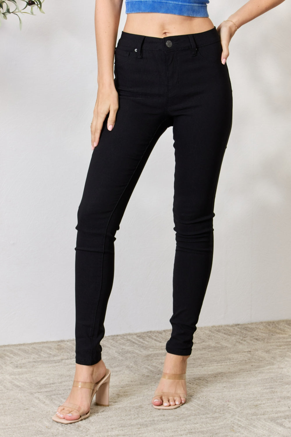 YMI  Hyperstretch Mid-Rise Skinny Jeans