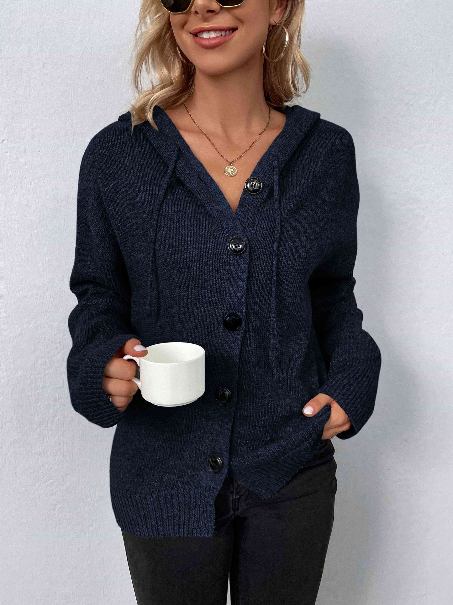 Women's Button-Down Sweater